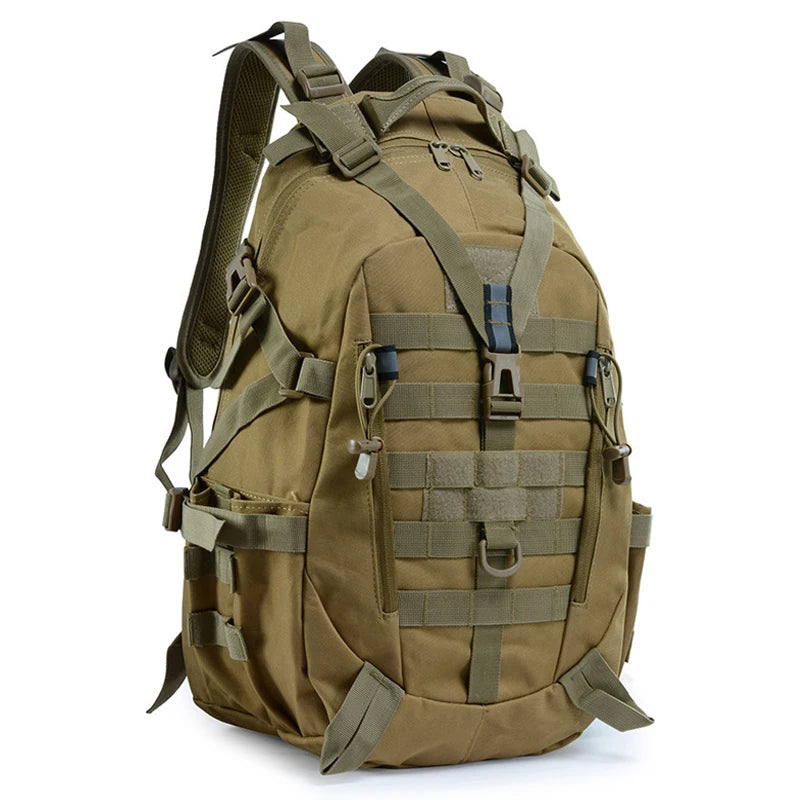 Mochila Militar Tática 35L - Acampamentos Caminhada e Escaladas - Impermeável