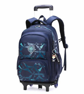 Mochila de Rodinha Infantil Zirra - 3 Modelos de Rodinhas - Escolar