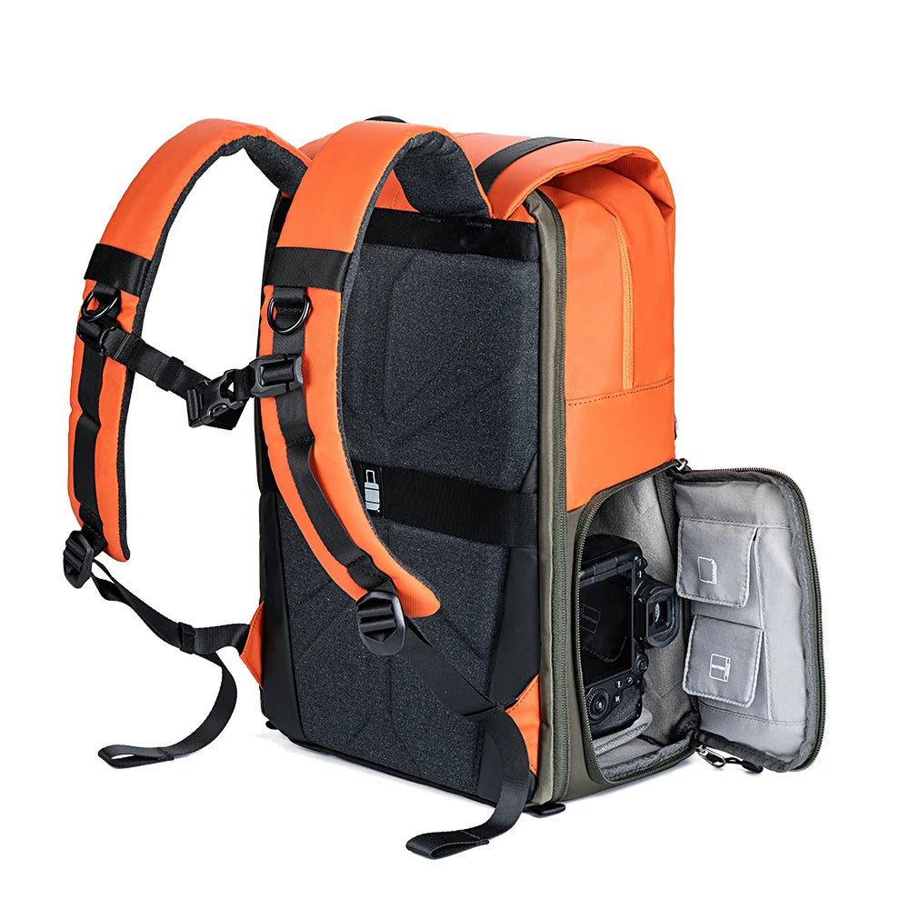 Mochila V&B Esportiva Adventure de Camping Suporte para Câmeras á Prova D´Água