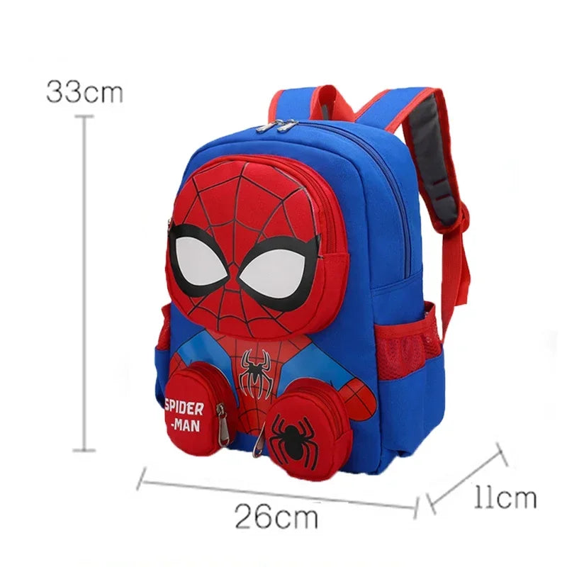 Mochila Escolar Infantil - Jardim de Infância - Homem Aranha