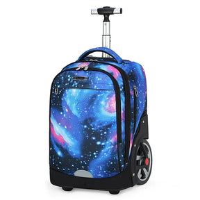 Mochila de Rodinha Grande Space - Escolar Grande Capacidade - Impermeável