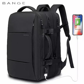 Mochila Bange Adventure de Viagem com USB Expansível