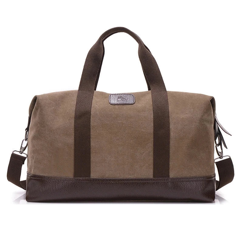 Bolsa Masculina de Viagem Voyage Lona Vintage