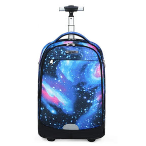 Mochila de Rodinha Grande Space - Escolar Grande Capacidade - Impermeável