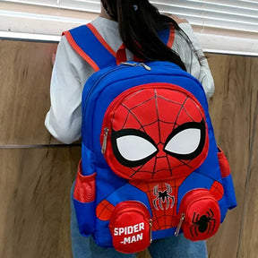 Mochila Escolar Infantil - Jardim de Infância - Homem Aranha