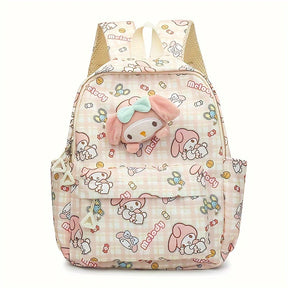 Mochila Escolar Feminina Hello Kitty & Friends Alças Ajustáveis - Voyage Bag