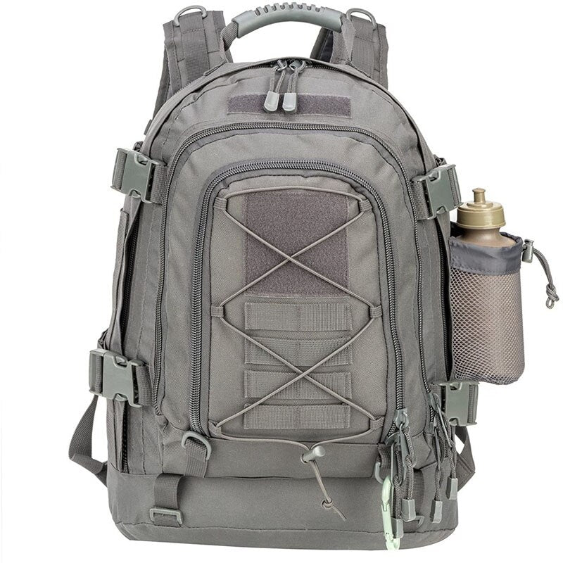 Mochila Militar Tática 60L Expansível - Impermeável - Grande Capacidade