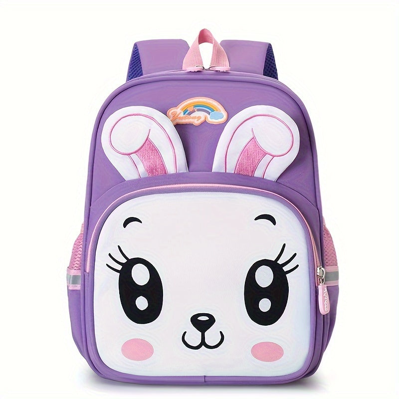 Mochila Escolar de Coelhinho Infantil Jardim de Infância