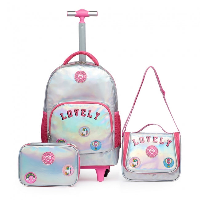 Kit Mochila Infantil Lovely Reforçada - Volta as Aulas Voyage Bag