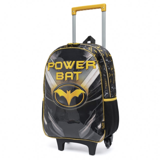 Kit Mochila Infantil Rodinha Escolar Batman - Volta as Aulas Voyage Bag