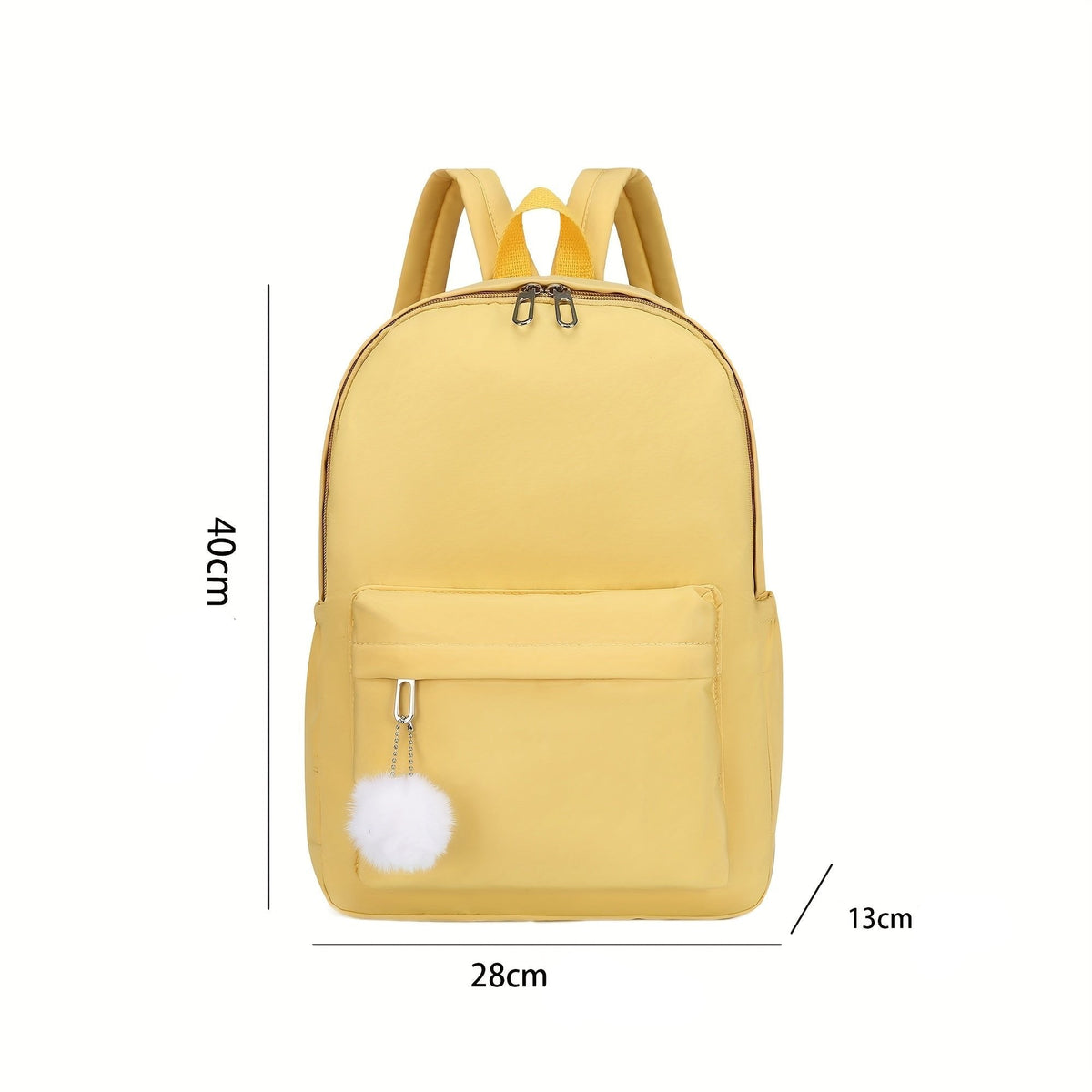 Mochila Leve de Nylon para Faculdade - Voyage Bag