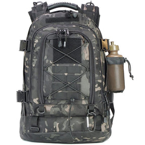 Mochila Militar Tática 60L Expansível - Impermeável - Grande Capacidade