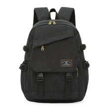 Mochila de Viagem Casual em Canvas Unissex