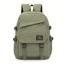 Mochila de Viagem Casual em Canvas Unissex