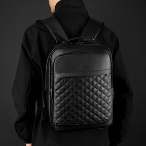 Mochila de Couro Masculina para Viagem