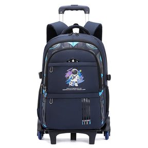 Mochila Escolar Astronauta com Rodas