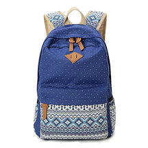 Mochila Escolar Feminina estilo Hippie