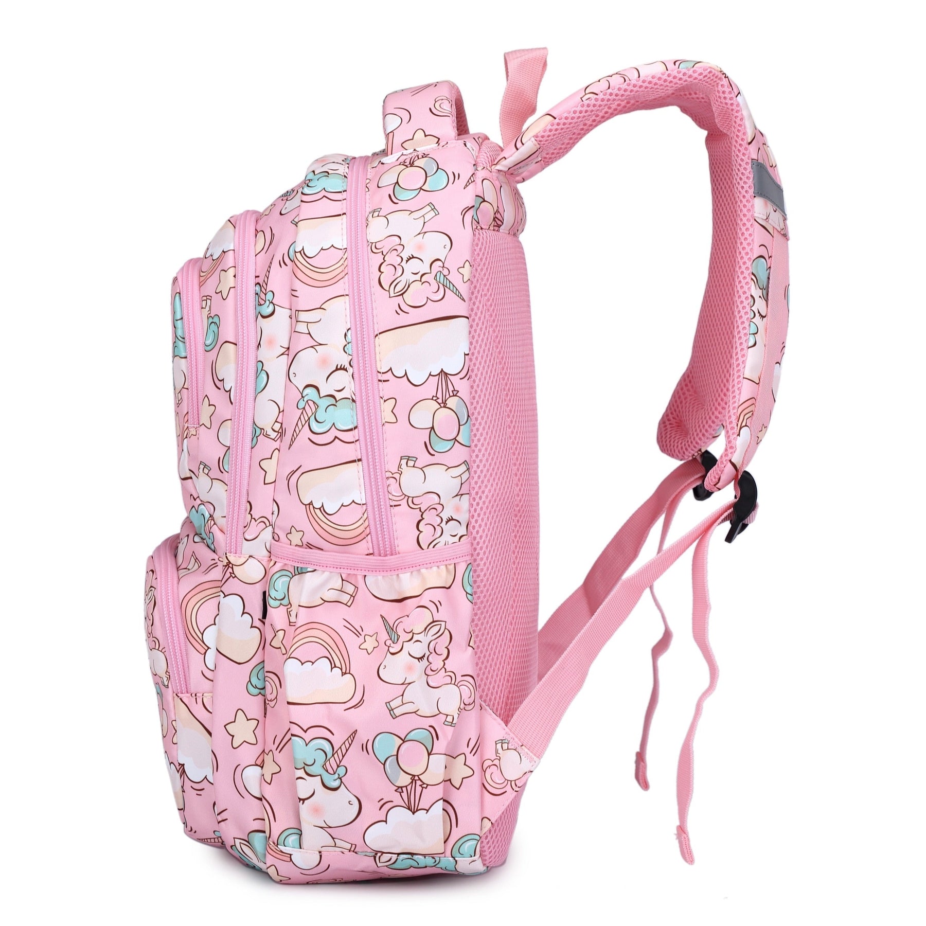 Mochila Escolar Feminina Unicornio Festivo