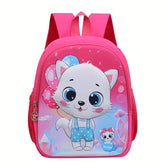 Mochila Escolar Infantil Gatinho - Leve e à Prova d'Água