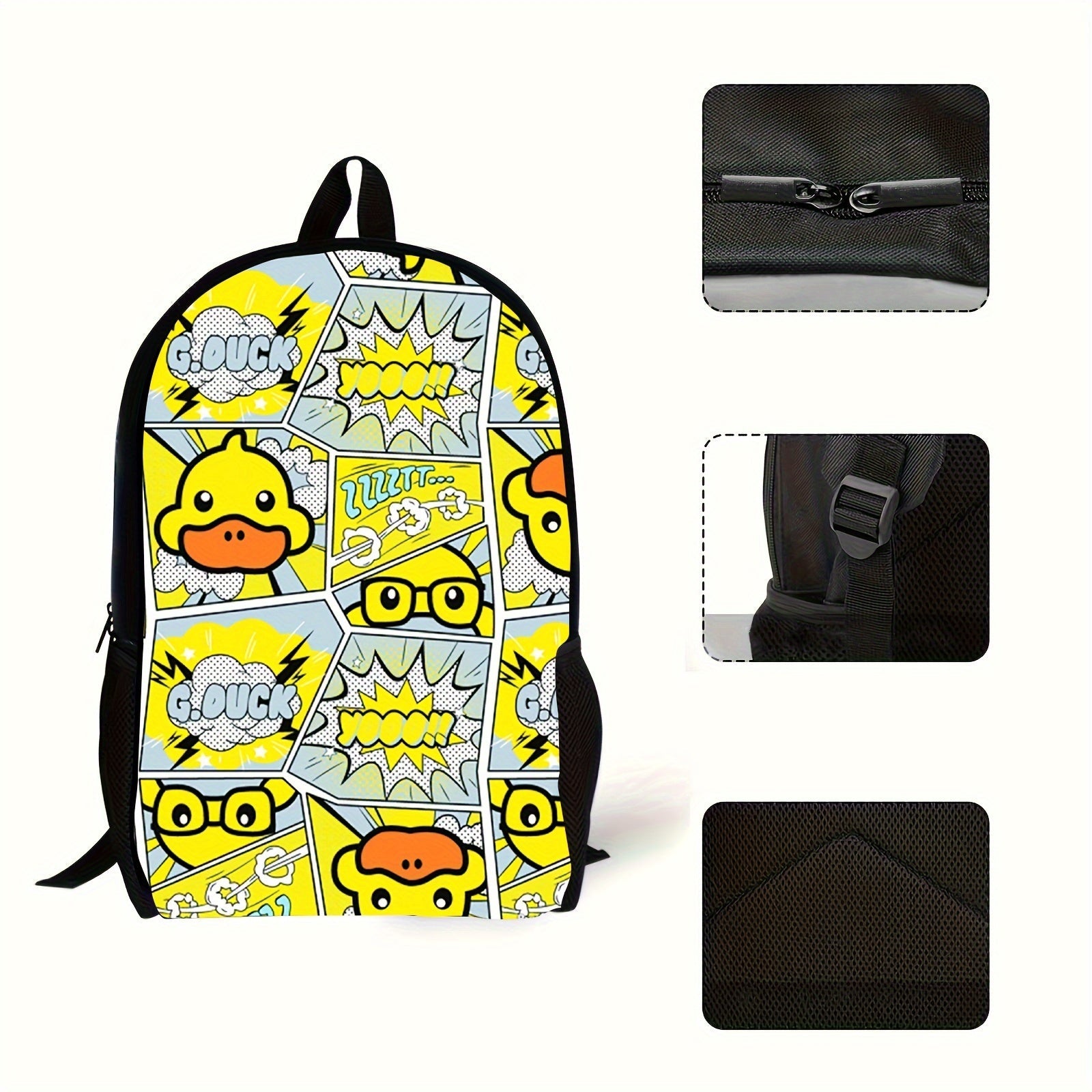 Mochila Escolar Infantil Patinho