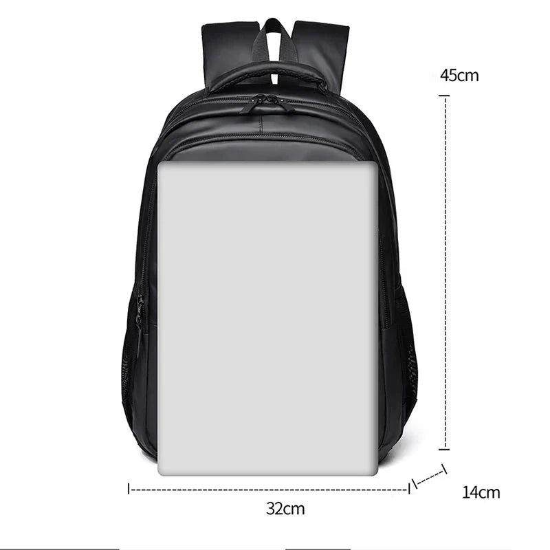 Mochila Escolar Minimalista Impermeável